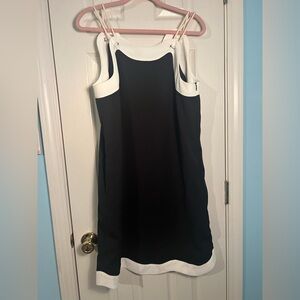Brand new with tags. Black and White dresss